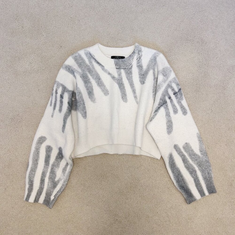 Retro Wavy Sweater